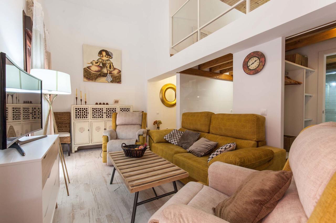 Ferienwohnung Loft / Duplex With Charming Historic Center. Wifi Sevilla Exterior foto